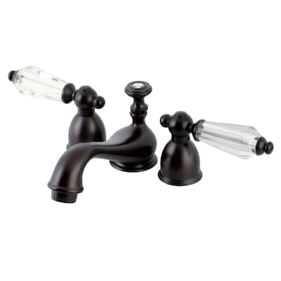 Kingston Brass Wilshire 1.2 GPM Widespread Bathroom Faucet with Pop-Up