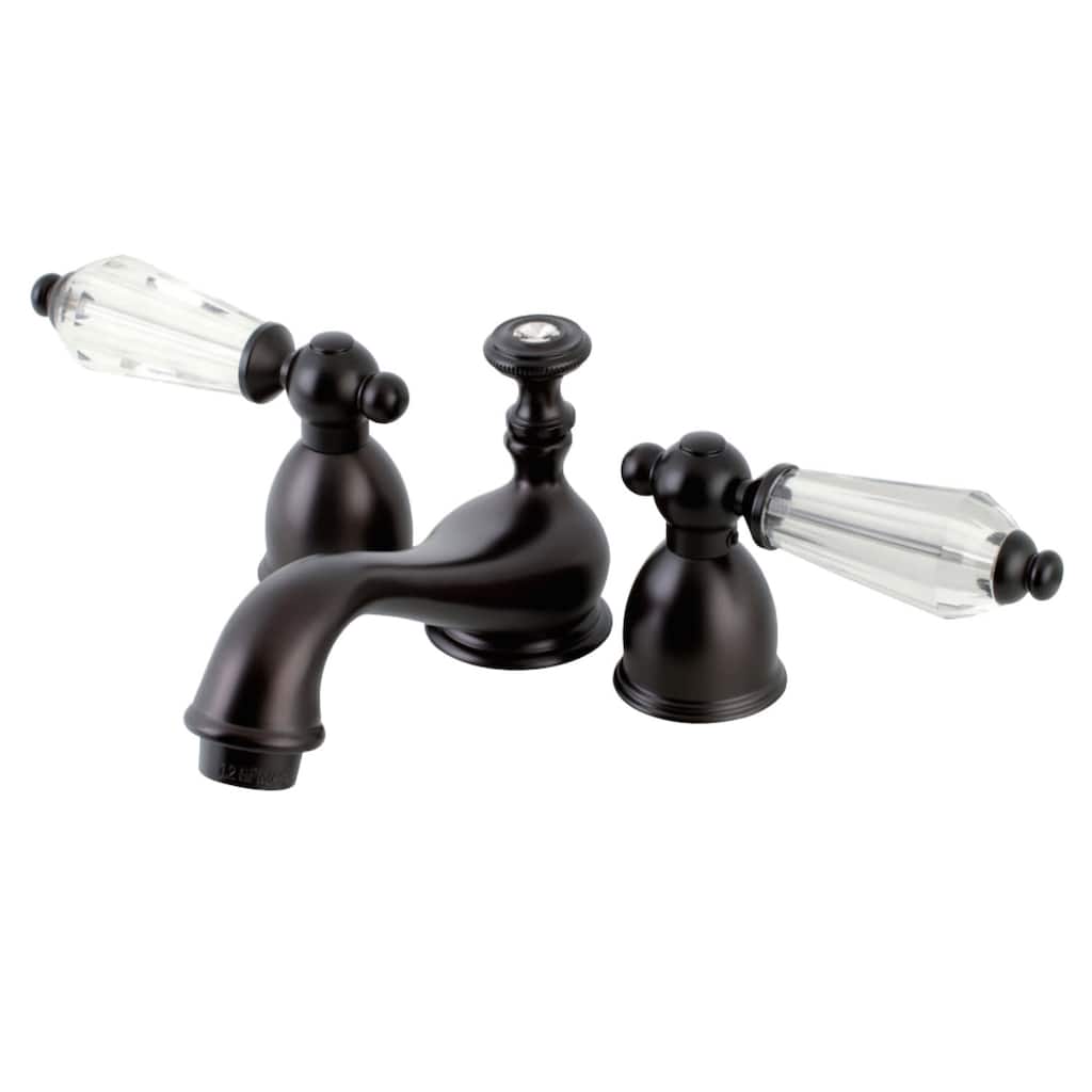 Kingston Brass Wilshire 1.2 GPM Widespread Bathroom Faucet with Pop-Up