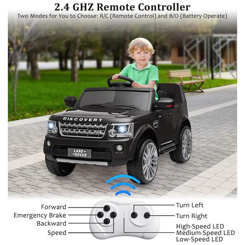 12V 4.5 MPH Ride on Toys for Toddler 3-8