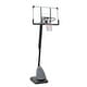 preview thumbnail 9 of 9, Portable 6-10ft Adjustable Basketball Hoop, 44-Inch Backboard, Stable Base - 44'' x 28'' x 6" (L x W x H)
