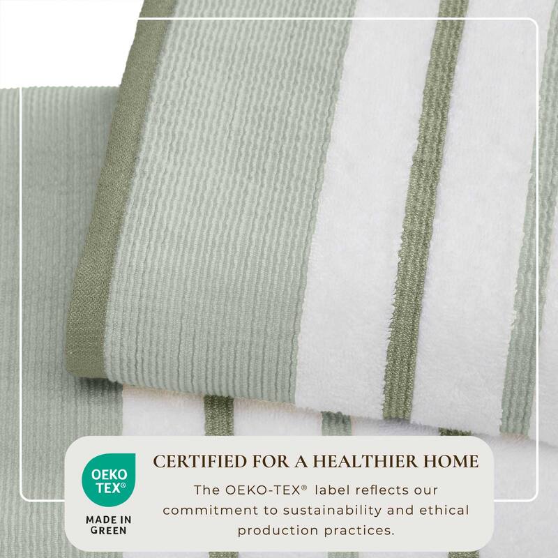 Linery & Co. Luxury Cotton Decorative Towel Set.