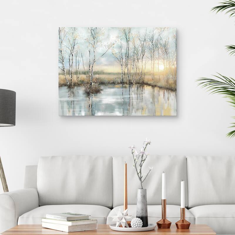 Calm Reflections by Studio Arts Canvas Art Print