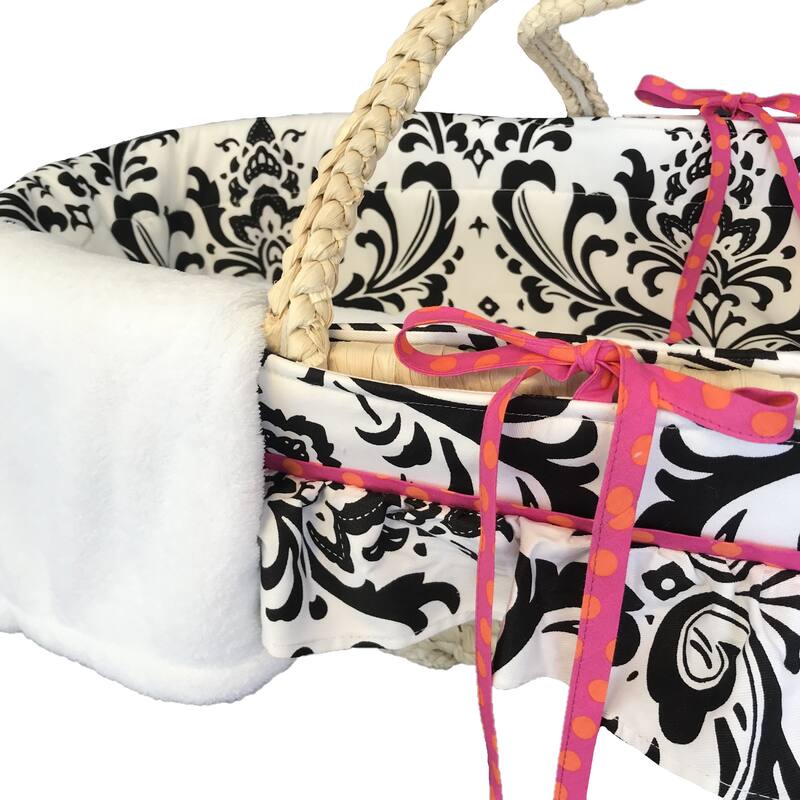 Cotton Tale Girly Moses Basket