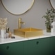preview thumbnail 2 of 6, Karran Cinox Stainless Steel Square Vessel Sink