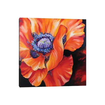 iCanvas "Heart Of A Red Poppy" by Marcia Baldwin Canvas Print