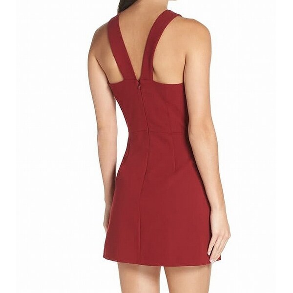 french connection v back tank dress
