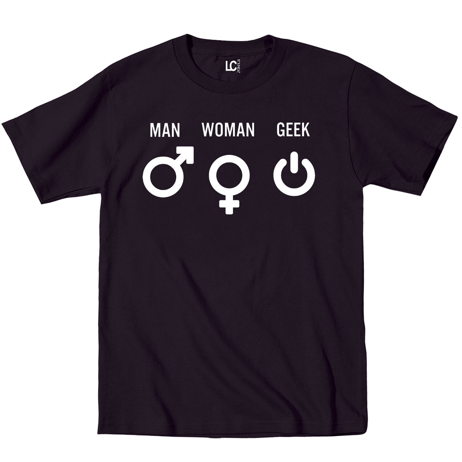 Shop Man Woman Geek Symbols Tech Funny Gift Nerd Science Math Humor Mens T Shirt Overstock 29853149