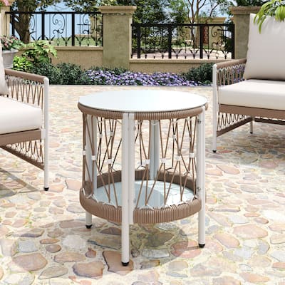 Christopher Knight Home - Ian Bohemian Accent Outdoor Side Table