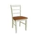 preview thumbnail 126 of 128, International Concepts Solid Wood Madrid Ladderback Chairs, Set of 2 - N/A
