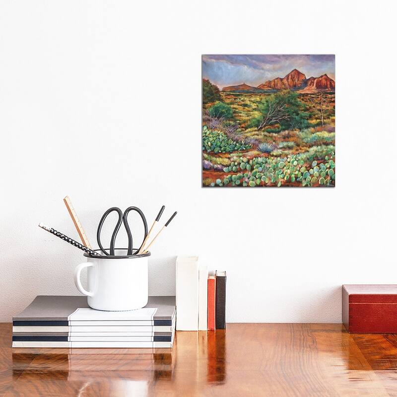 iCanvas 'Surrounded By Sedona' by Johnathan Harris Canvas Print - 12x12x0.75