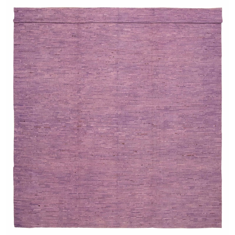 ECARPETGALLERY Hand-knotted Finest Peshawar Ziegler Violet Wool Rug - 10'11 x 13'1 - Violet - 10'11 x 13'1