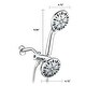preview thumbnail 19 of 17, YASINU 7 Function Dual 2 in 1 Shower Handheld Showerhead & Rain Shower Combo