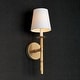 preview thumbnail 4 of 7, Tulum 1-light Matte Brass Wall Sconce - Matte Brass
