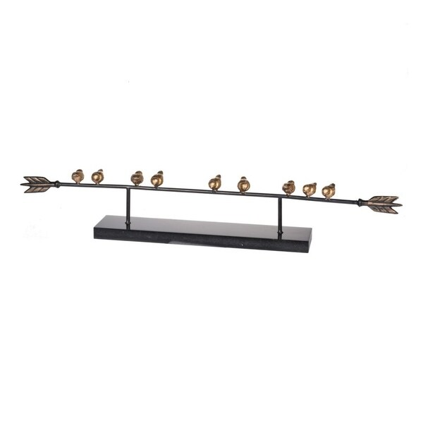 32.25" Gold and Black Chirp Rod Accent Piece - N/A
