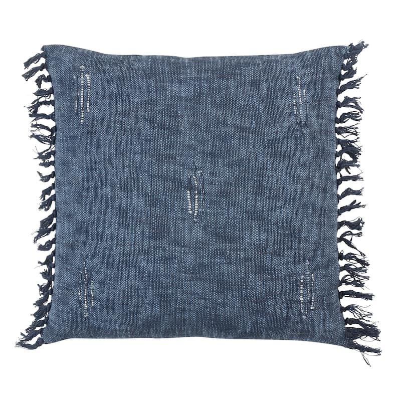 Stitched Line Throw Pillow - Polyester - 20"x20"