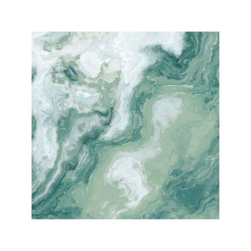 Isle 6x6 Glossy Porcelain Agate Geode Tile - Floor, Wall, Backsplash
