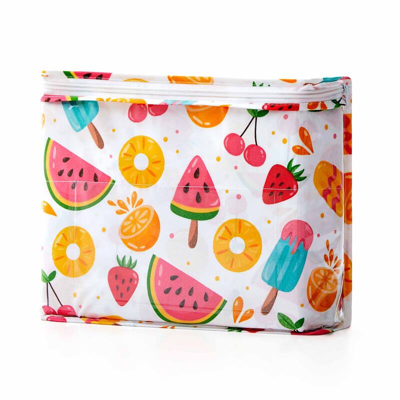 Fruity Fun Multi Color Kids Sheet Set