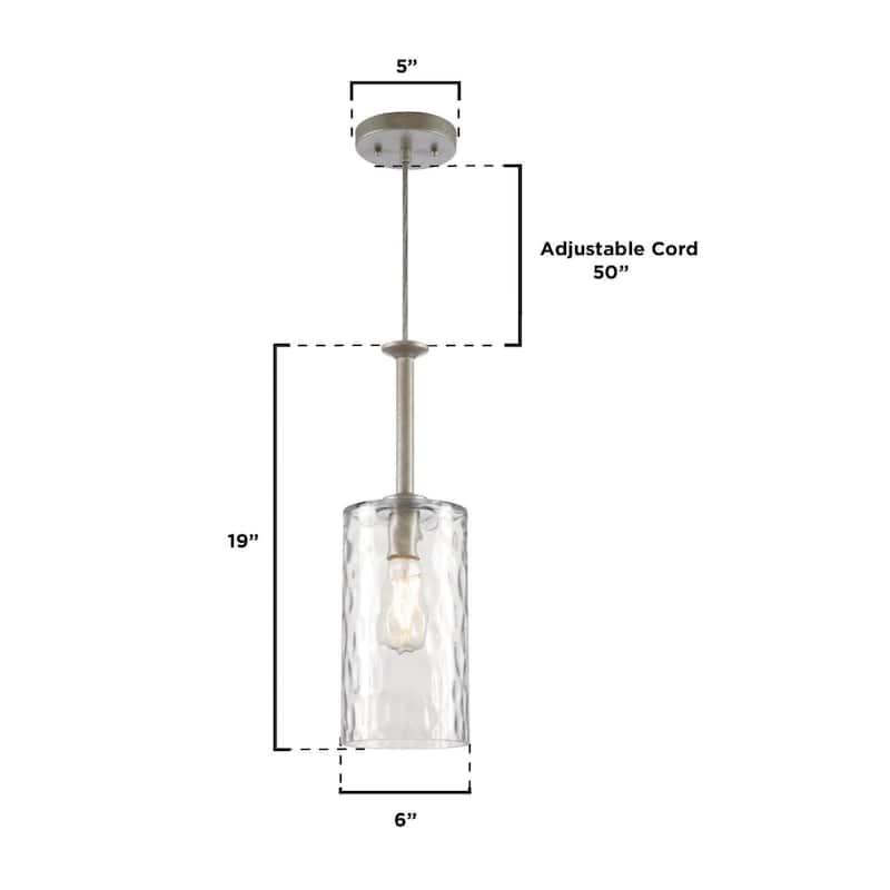 Westinghouse 6125200 Hernando 6" Wide Mini Pendant