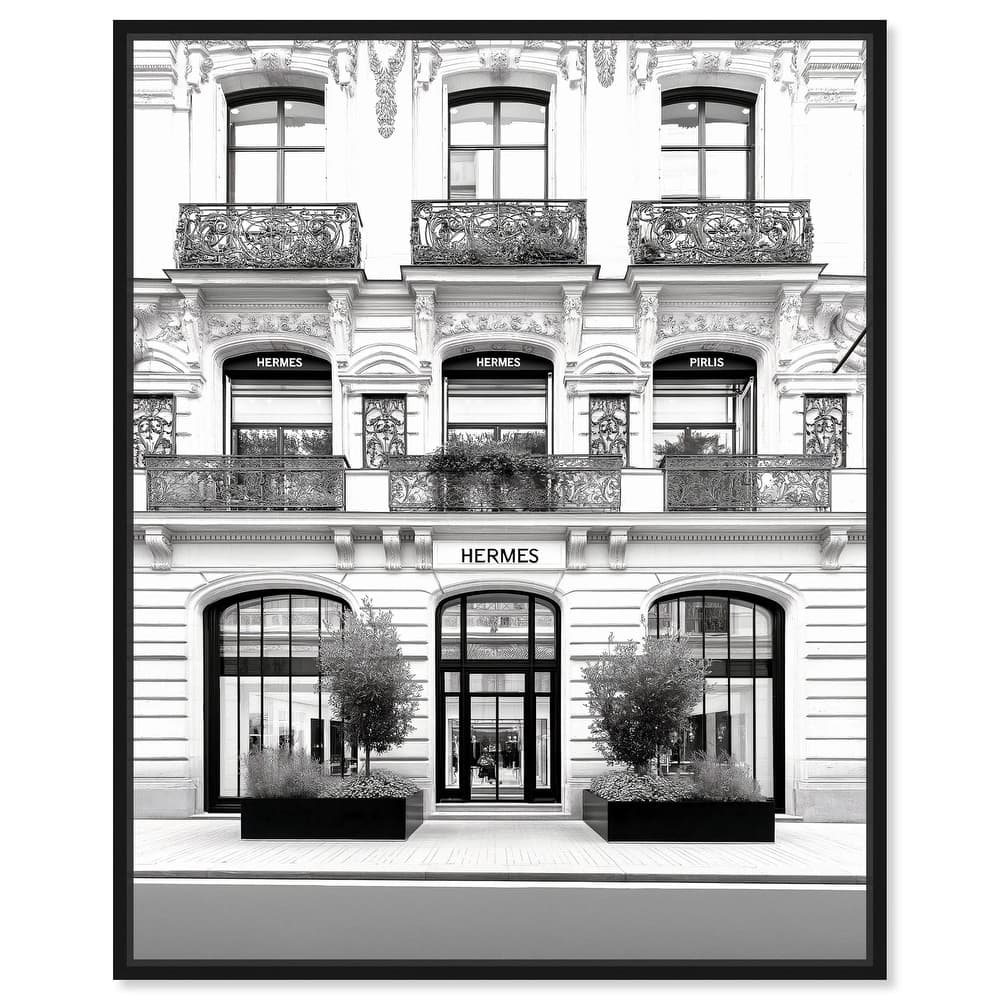 Lux Store Front Canvas by Art Remedy