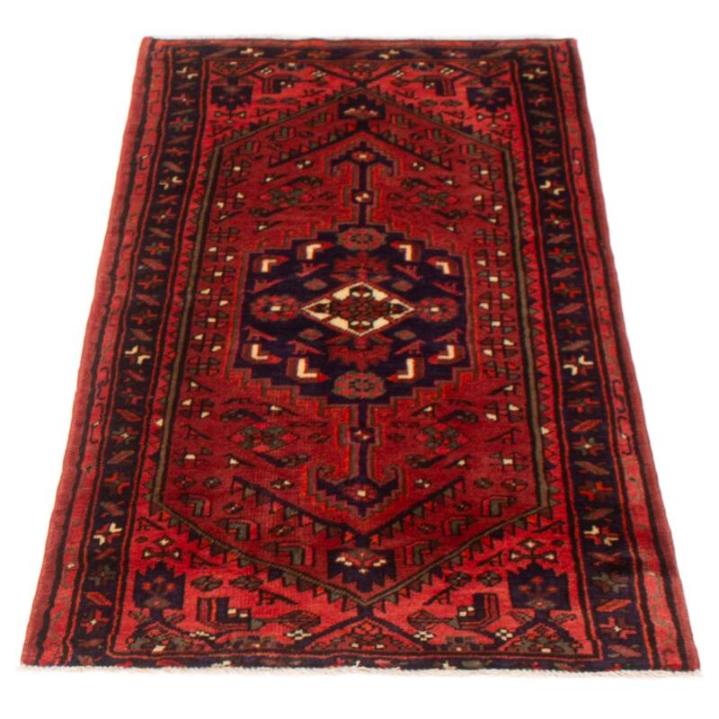 ECARPETGALLERY Hand-knotted Andelz Red Wool Rug - 3'1 x 5'9