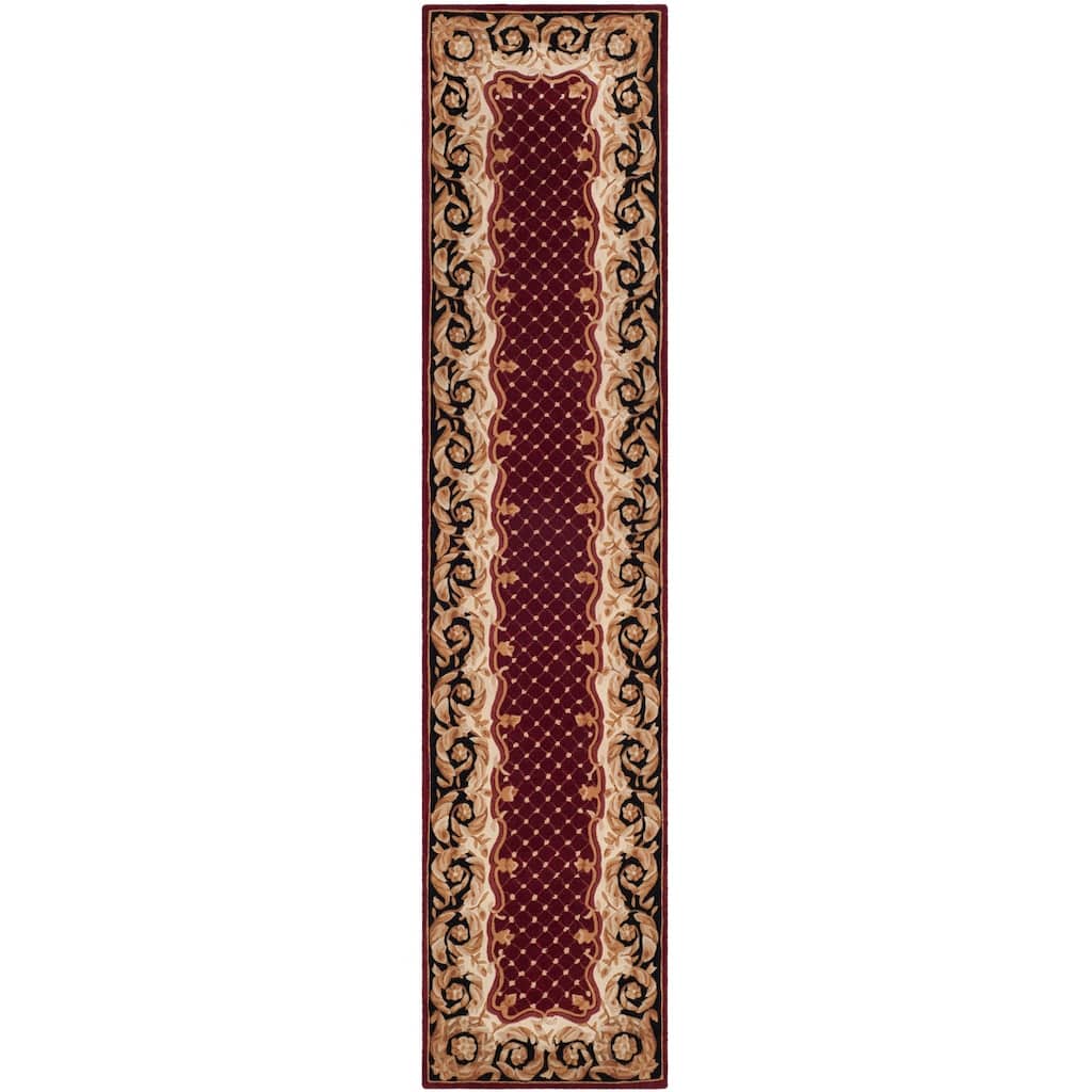 SAFAVIEH Handmade Naples Elizabeth Traditional Oriental Wool Rug