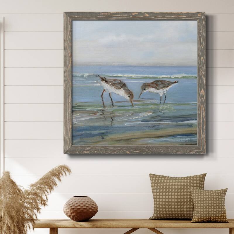Seabird Beach II-Premium Framed Canvas - Ready to Hang