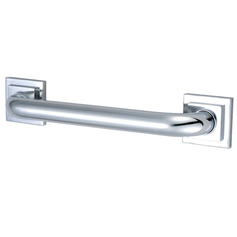 Claremont 16-Inch x 1-1/4-Inch O.D Grab Bar - Polished Chrome