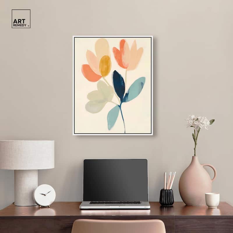 Meadow Motif Canvas by Art Remedy