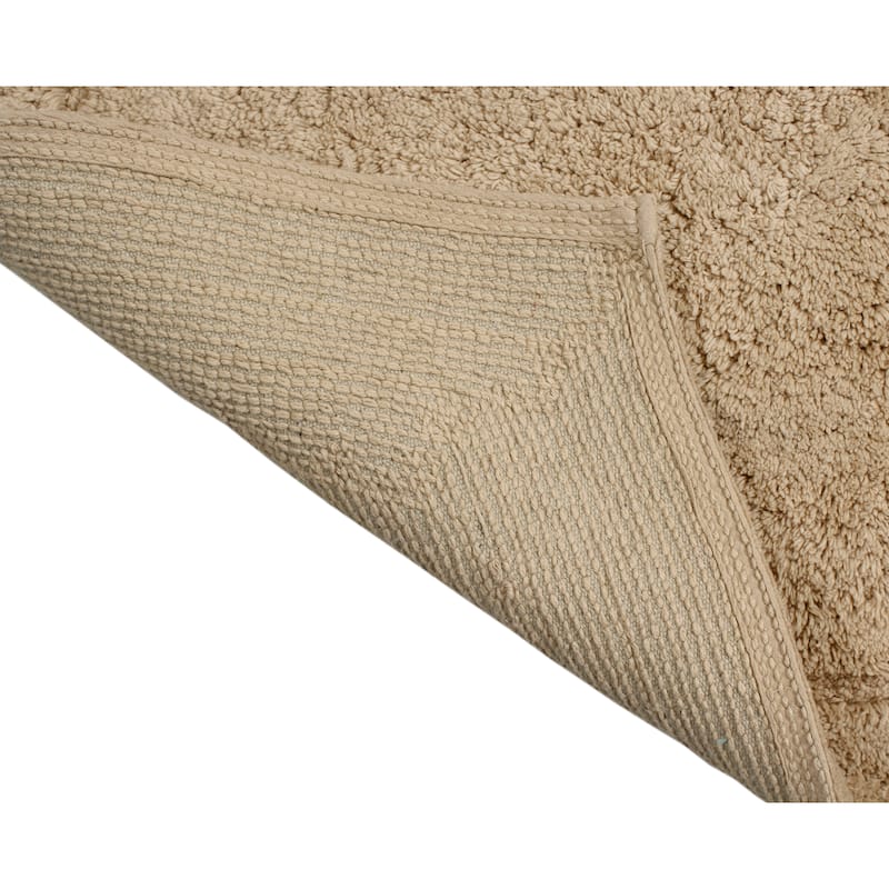 Home Weavers Waterford Collection Absorbent Cotton 3 Piece Set Machine Washable Bath Rug