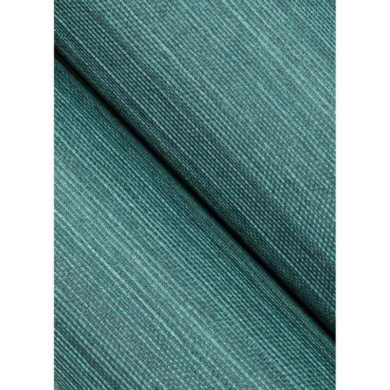 A-Street Prints Colcord Teal Sisal Grasscloth Wallpaper