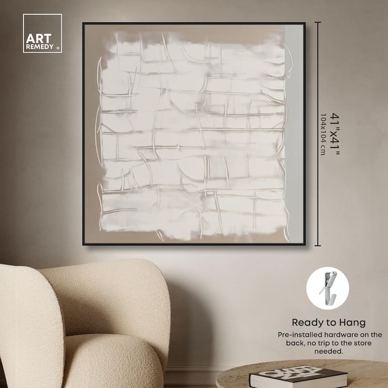 Underlying Order Canvas by Art Remedy