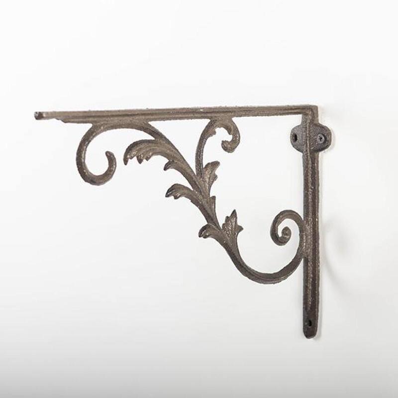 Set of 2 Cast Iron Decorative Bracket