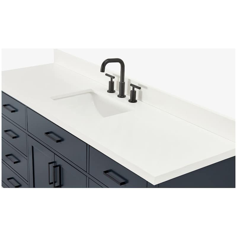 Ariel T067SWQRVO Hepburn 67" Free Standing Single Rectangular Basin