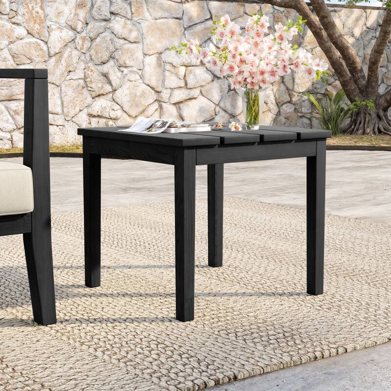 Outdoor Patio Teak Wood Side Table Coffee Table