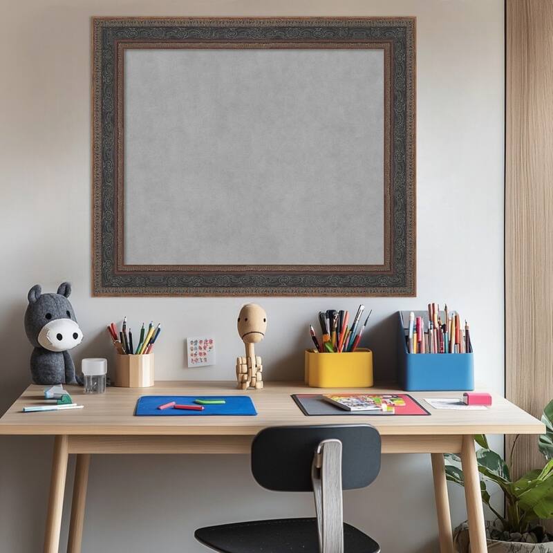 Amanti Art Attic Aged Black Framed