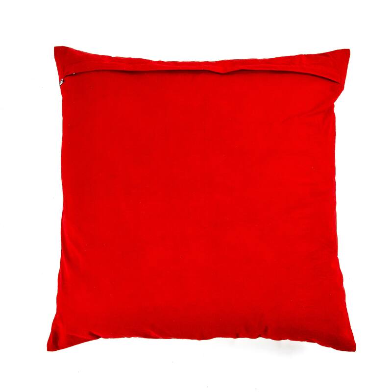 HGTV Home Collection Square Plaid Pillow , Red, 24 in