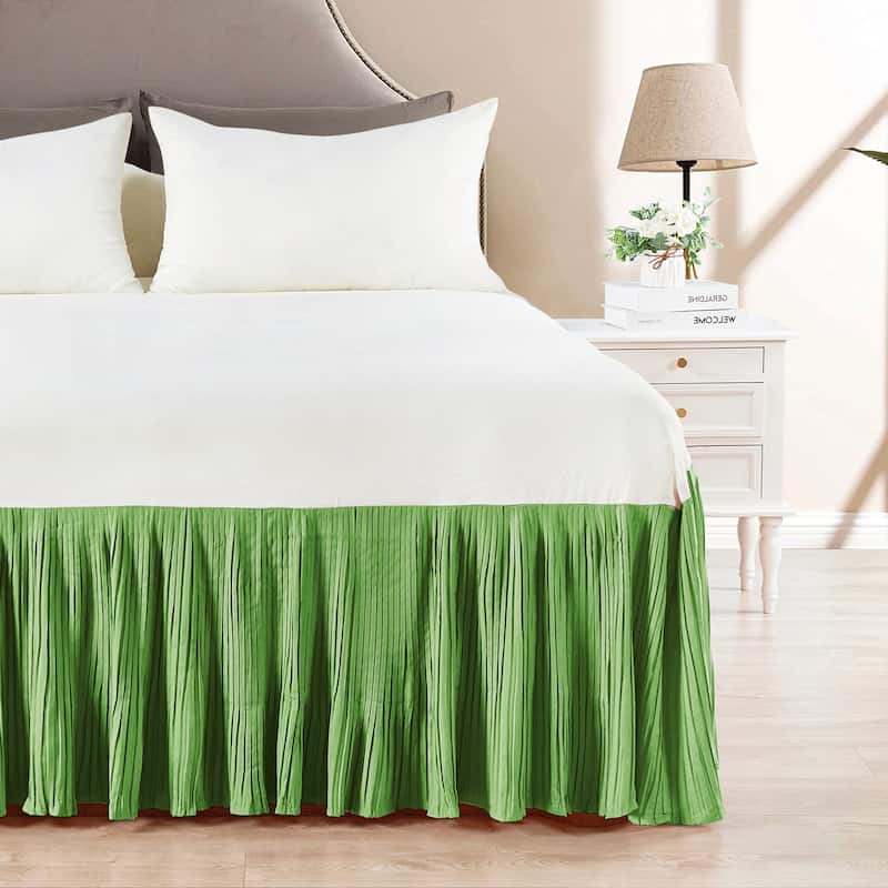 Serenta Pleated Bedskirt 18" Drop