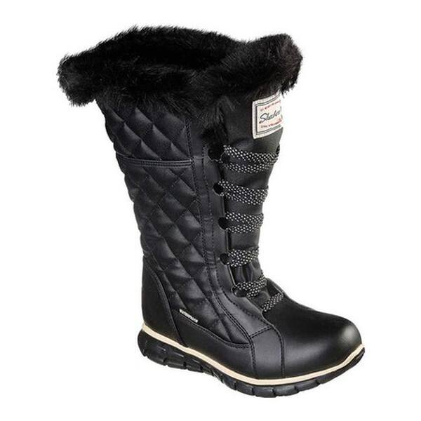 Shop Skechers Women S Synergy Real Estate Winter Boot Black
