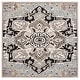 preview thumbnail 7 of 6, SAFAVIEH Handmade Aspen Burgl Boho Tribal Wool Rug 6' Square - Blue/Black - Square