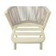preview thumbnail 15 of 13, Small Space Mid-Century Modern 3-Piece Aluminum Outdoor Bistro Set by Furniture of America