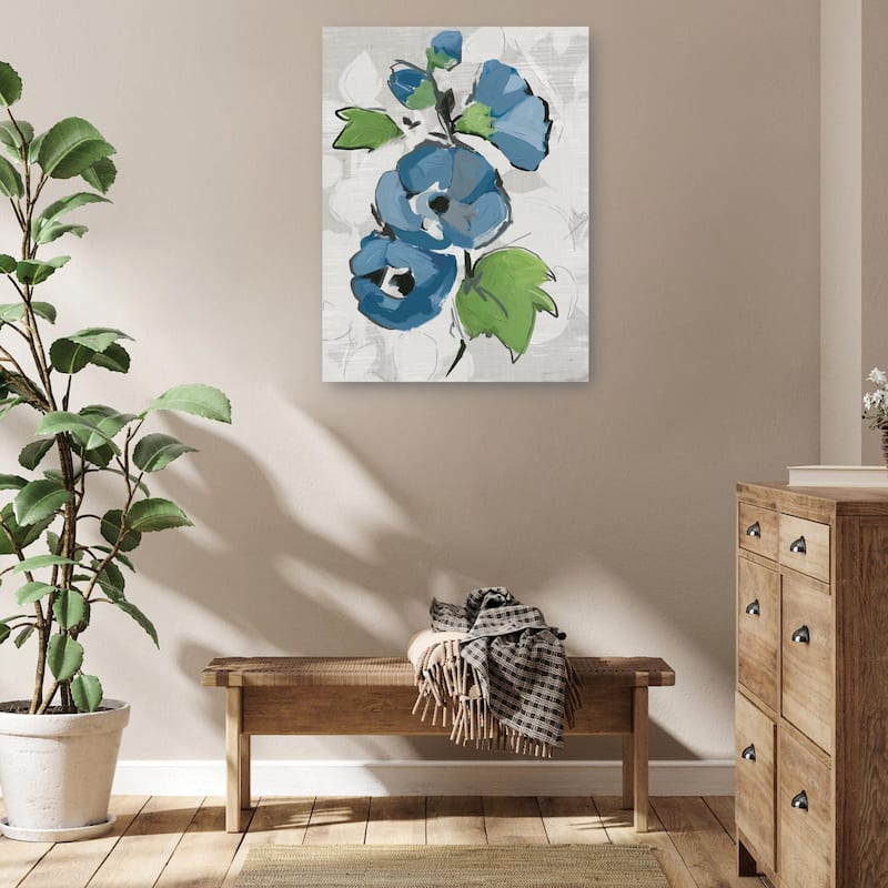 Jolies Fleurs By Studio Arts Canvas Art Print