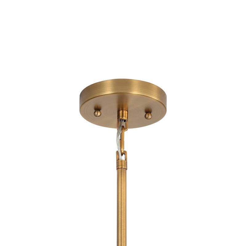 Golden Lighting 6950-L MBS Shepard 16" Wide Pendant