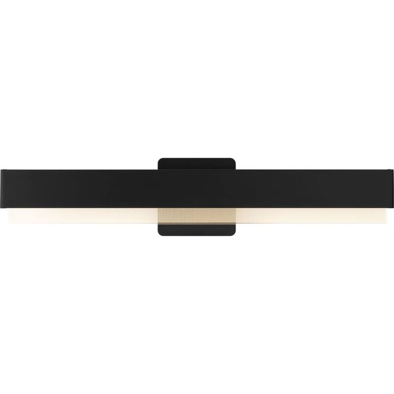 Phase 3 Collection 16 in. Brushed Nickel Small Modern 3CCT Integrated LED Linear Vanity Light - 16 in x 3 in x 5.78 in