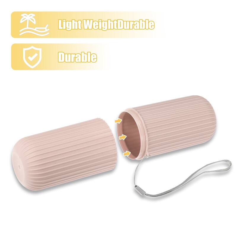 Portable Toothbrush Organizer Cases Toothbrush Holder 7.60"x2.44"x2.24"