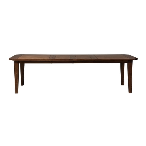 The Gray Barn Wisteria Traditional Rustic Oak Rectangular Table - Brown. Opens flyout.