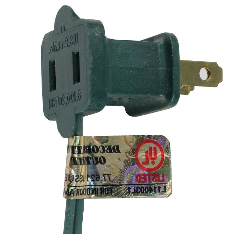 25-Count Clear Transparent C9 Twinkle Christmas Lights - 24 ft Green Wire - 24'