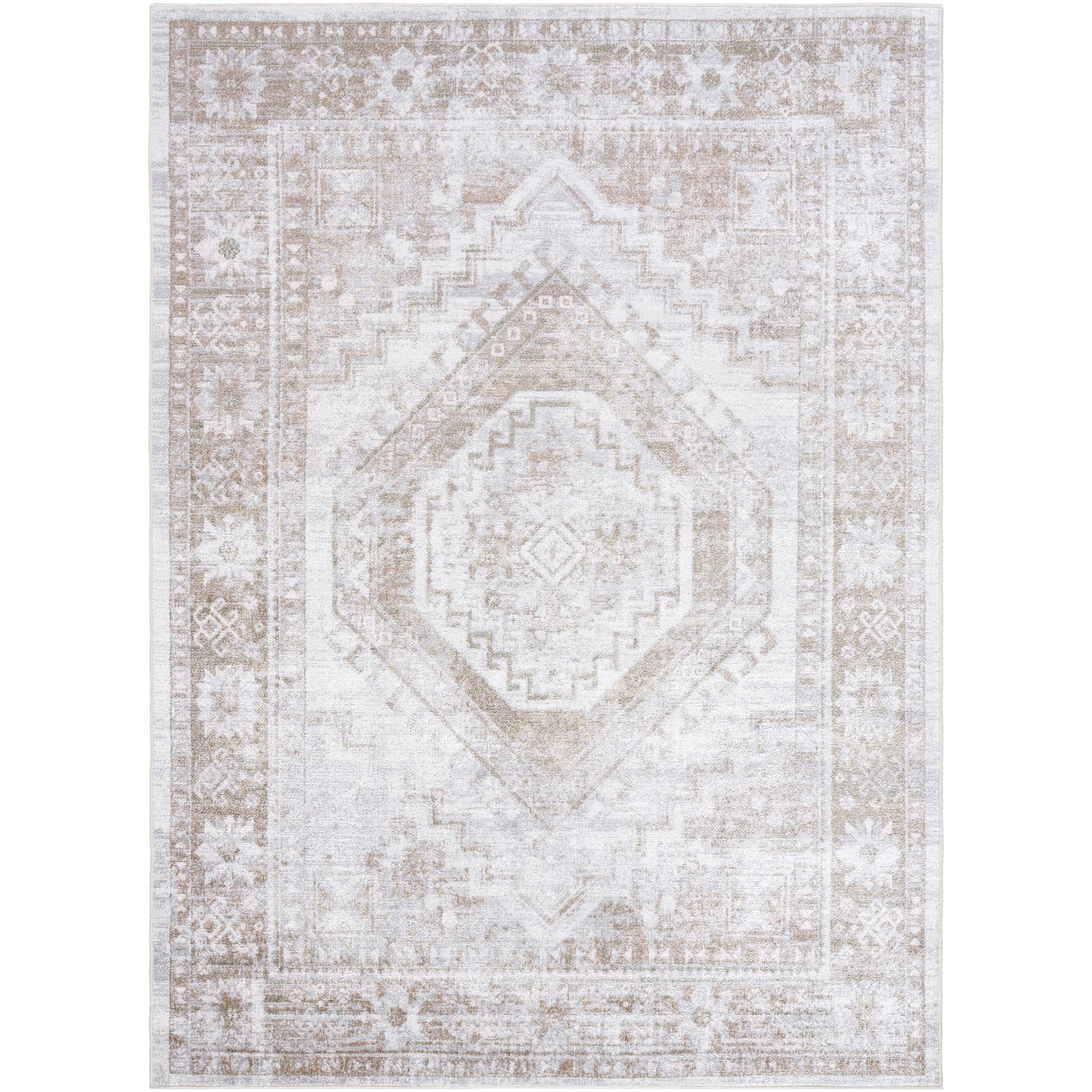 Livabliss Lillian Traditional Washable Area Rug.