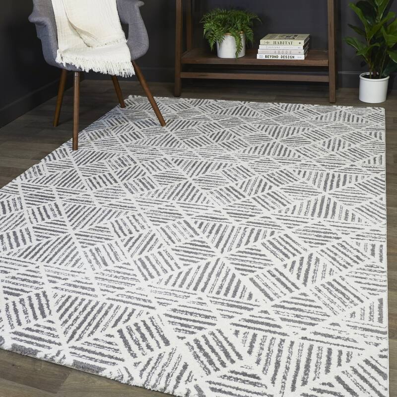 Frederic Contemporary Geometric Area Rug