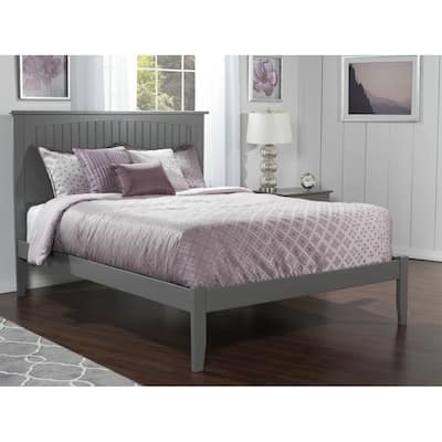 Nantucket King Platform Bed in Grey