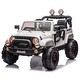 preview thumbnail 26 of 78, 24V Electric Kids Ride-On Vehicle, Parent-Controlled Car with Adjustable Speeds, Pull Rod, Storage & LED Lights
